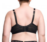 Floradora Curve Underwire Bra - Black -