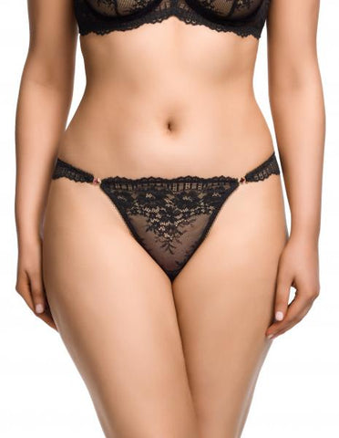 Floradora G-String - Black -