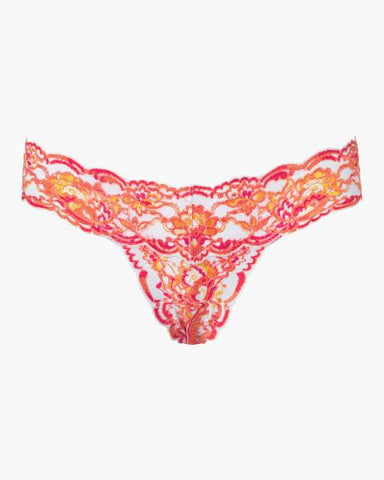 Never Say Never Ombre Cutie Thong - Agrumi/Moon Ivory - One Size