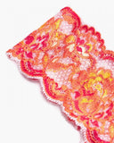 Never Say Never Ombre Plungie Longline Bralette - Agrumi/Moon Ivory -