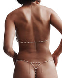 Pearl Thong - Pearl/Gold -