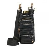 Black Shiny Hydrobag® with Gold Hardware
