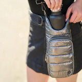 Pewter Glossy HydroBag® with Camo Strap