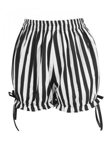 Striped Bloomers - Black/White -