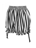 Striped Bloomers - Black/White -