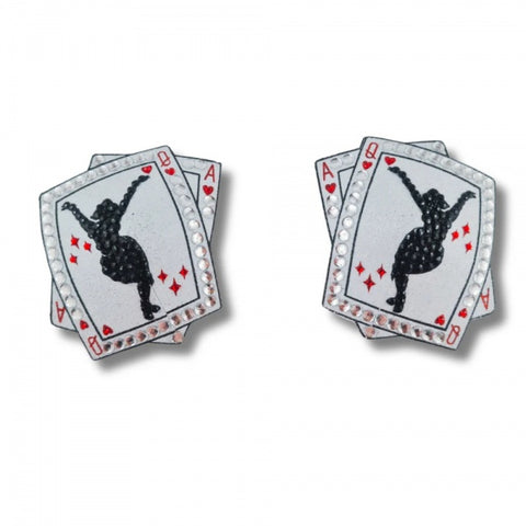 Wildcard Dirty Martini x Appeeling Black Jack Pasties (2 Pieces) - 3.5" x 3.5"