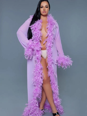 Glamour Robe - Lavender - One Size
