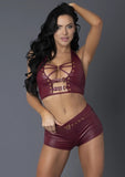 Lust Thalia Set - Burgundy -