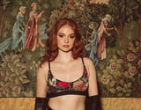 Scoop Mesh Bralette - Garden of Eden -