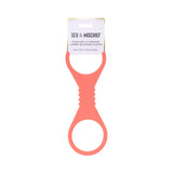 Sex & Mischief Peaches 'n CreaMe Large Silicone Cuffs