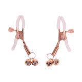 Sex & Mischief Peaches 'n CreaMe Bell Nipple Clamps