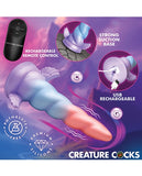 Creature Cocks Deluxe Dream Rider Vibrating Unicorn Silicone Dildo
