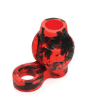 Creature Cocks Hell Bound Penis Sleeve & Ball Stretcher - Large, Red/Black