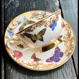 Flight of the Butterflies - "Stop Talking" Teacup and Saucer