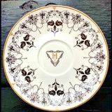 Nouveau Witch Teacup and Saucer