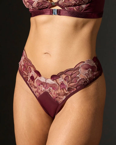 Chanterelle Thong - Mauve -