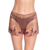 Prestige Poème Lace Shorts - Brown -