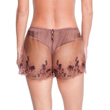Prestige Poème Lace Shorts - Brown -