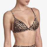 Mirage Second-Skin Bralette - Brown/Black -