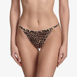 Mirage Low Rise Thong - Brown/Black -