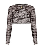 Crazy in Love Bolero - Satin Brown -