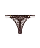 Crazy in Love Tanga - Satin Brown -
