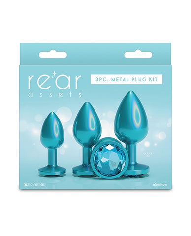 Rear Assets Trainer Plug Kit Iridescent - Teal/Teal