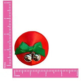 Jingle Deez Bells Reusable Silicone Nipple Pasties - Red/Green