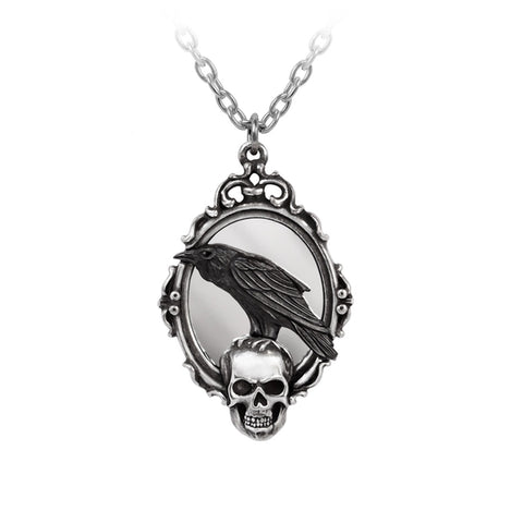 Reflections of Poe Pendant Necklace