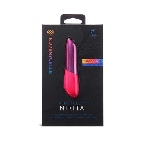 Nu Sensuelle Nikita Bullet with Nitro Motor - Deep Pink