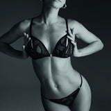 Boîte à Désir Velvet Snake Set - Black - One Size