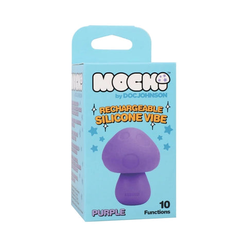 Mochi Mushroom Rechargeable Silicone Vibe - Purple