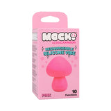 Mochi Mushroom Rechargeable Silicone Vibe - Pink