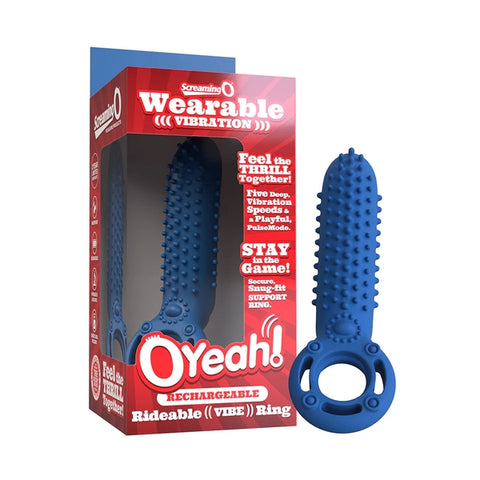 Screaming O Rechargeable O Yeah Silicone - Blue