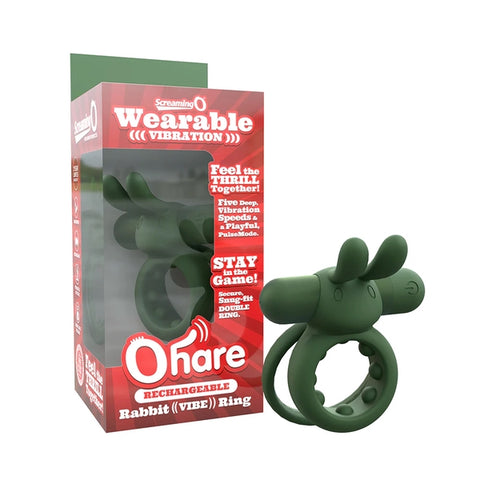 Screaming O Rechargeable O Yeah Silicone - Green