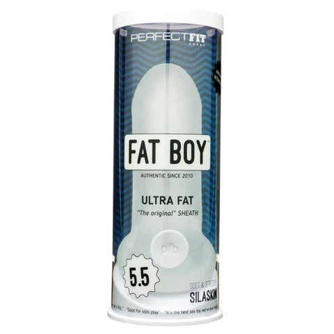 Fat Boy Ultra Fat Sheath Clear - 5.5 Inches