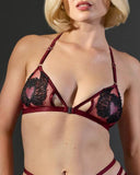 Mon Cœur Bralette - Burgundy -
