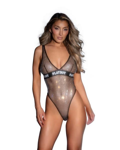 Galaxy Bunny Teddy - Black/Silver -