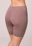 BodyBliss Biker Short with Anti-Chafing - Cappuccino -