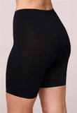 BodyBliss Biker Short with Anti-Chafing - Black -