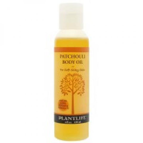Plantlife Body Oil 4oz - Patchouli