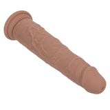 Rechargeable Vibrating & Thrusting Silicone Studs® - Brown