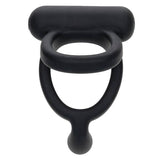 Closer™ Intimate Rechargeable Ring Caress - Black