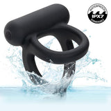 Closer™ Intimate Rechargeable Ring Caress - Black