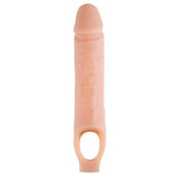 Blush Performance Plus 10" Silicone Cock Sheath Penis Extender - Flesh
