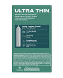 Trojan Ultra Thin Condoms - Box of 12