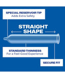 Trojan Enz Lubricated Condoms - Box of 3