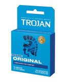 Trojan Enz Lubricated Condoms - Box of 3