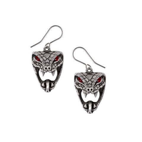 Snake Bite (Naeddre) Dropper Earrings