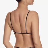 Infinite Peek-a-boo Bralette - Beige/Black -